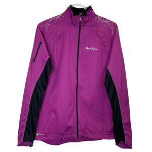 Pearl Izumi Jacket Womens Size Small Purple Lightweight Vented Zip Up Cycling